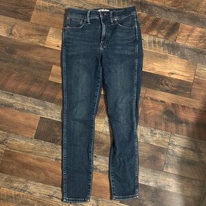 Madewell Dark Blue Skinny Jeans